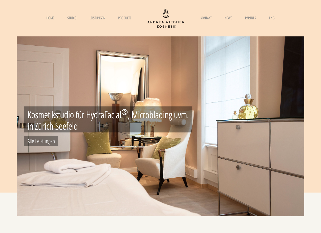 Andrea Wiedmer: Website
