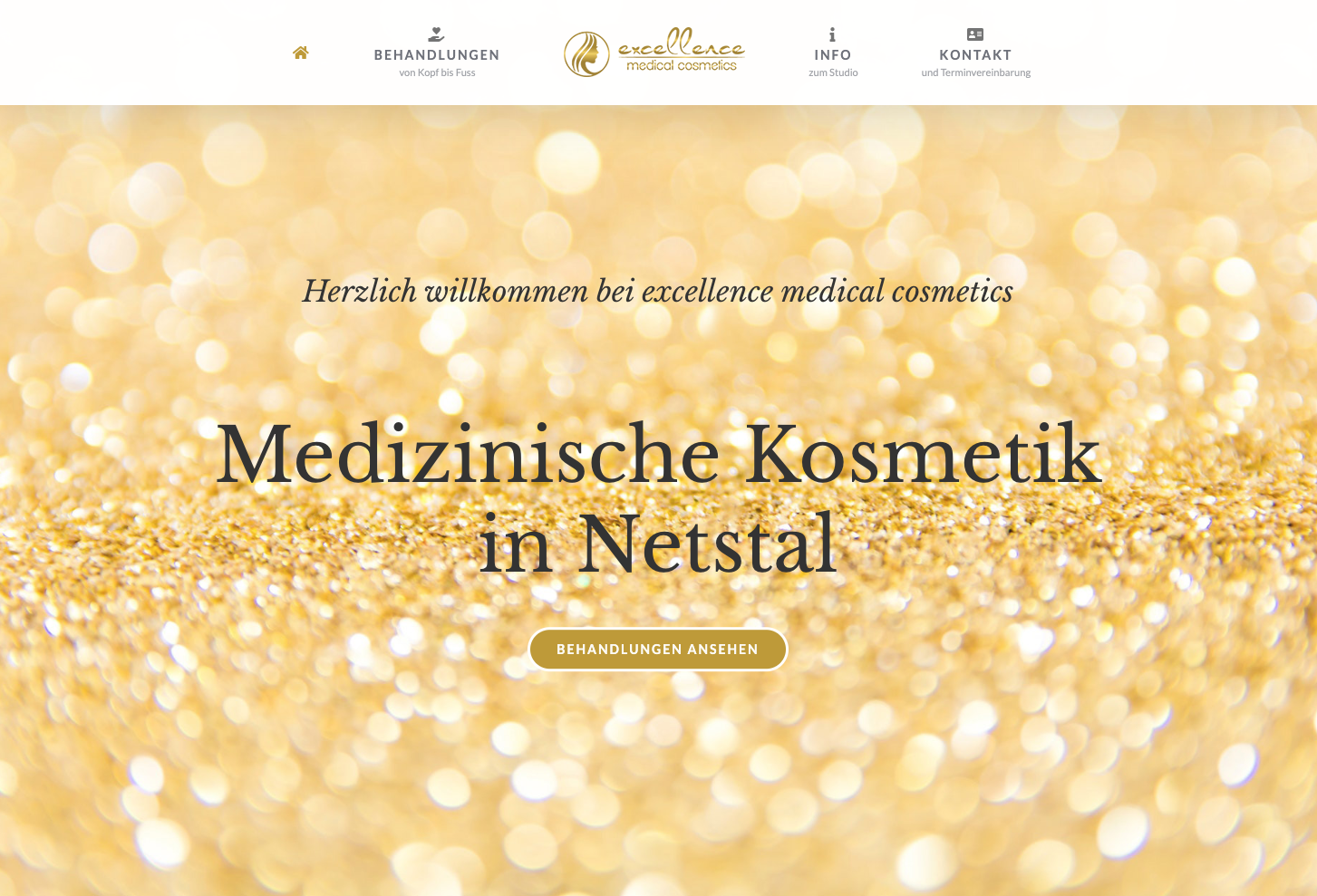 Excellence Cosmetics: neue Website